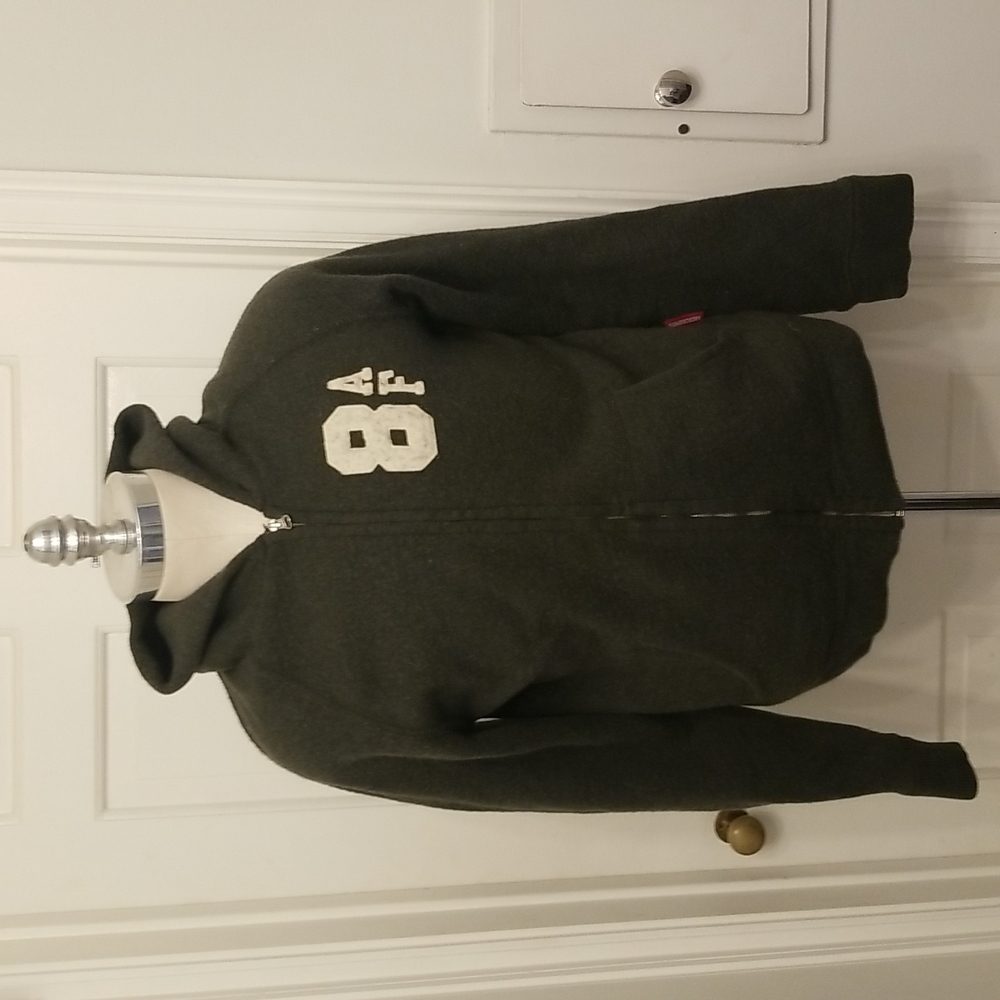 Men's Aberceombie & Fitch Wool Zip-Up